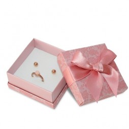 Cardboard Jewellery Box, Earrings and Neclace