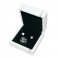 Diamonds Jewellery Box, Earrings and Necklace