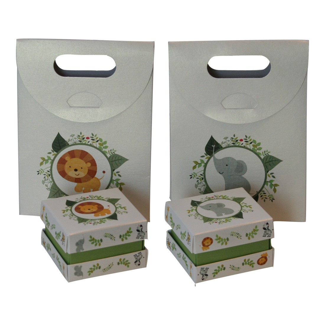 Kit Caja + Bolsa (Baby Zoo)