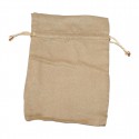 Suede pouch for jewels and costume jewellery