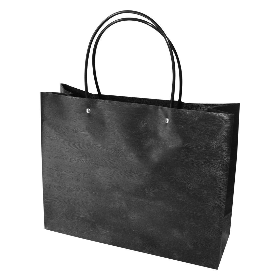 black plastic bags with handles