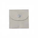 Jewellery packaging. Pocket pouch light grey