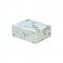Cardboard jewellery box marble printed in white for ring and earrings or chain
