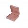 Chain packaging case in pink suede