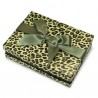 Leopard Printed Florencia Jewellery Box, Necklace