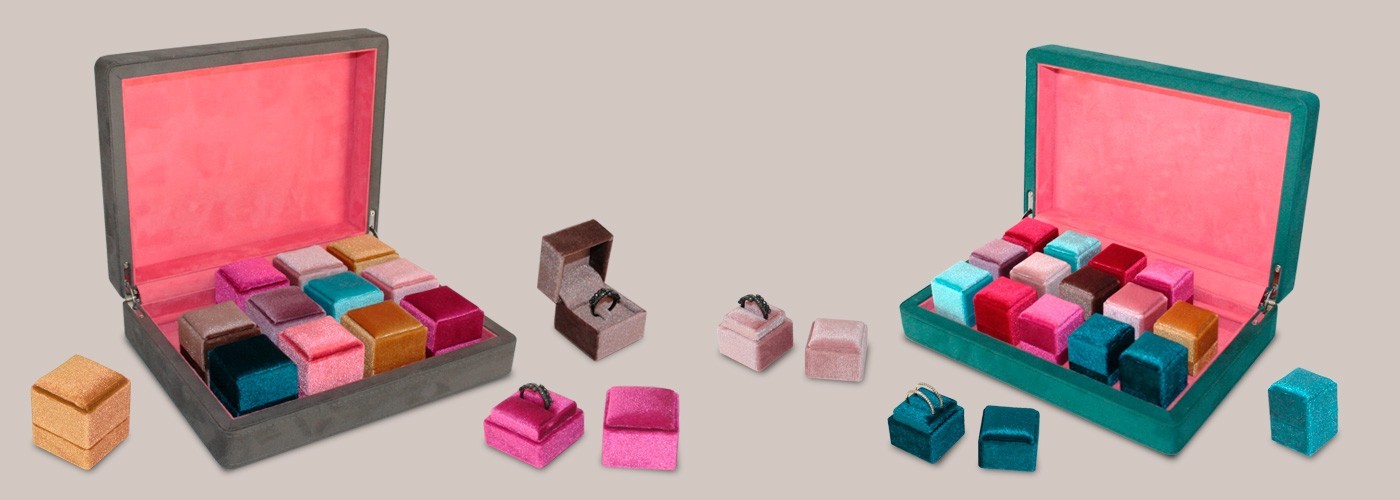 Mini Velvet Deco Boxes