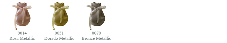 0014 Rosa Metallic, 0051 Dorado Metallic, 0070 Bronce Metallic